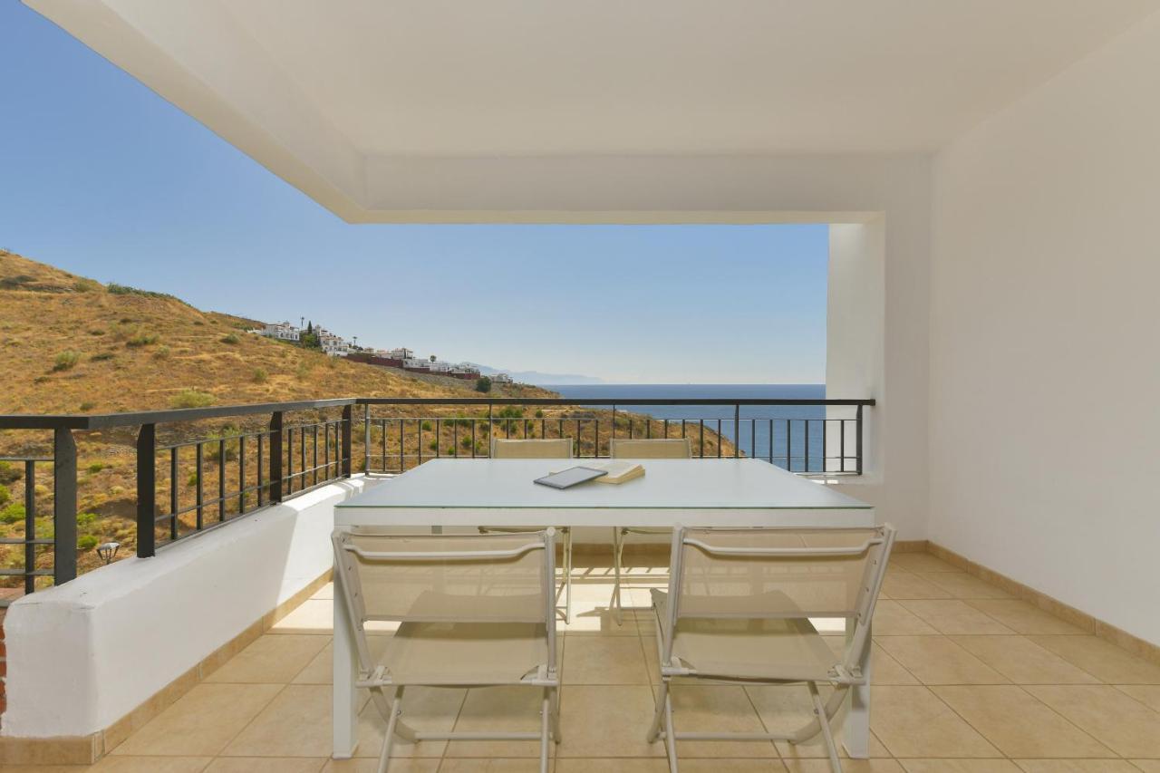 Apartamento Vista Mar Lateral Torrox Esterno foto